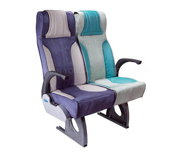 Medium Travel Bus Seat With Leather Material
